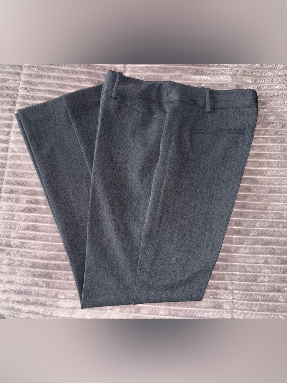 Women's Trousers in Charcoal Gray